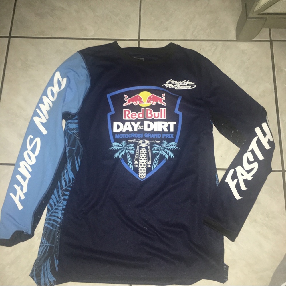 Fast House Jersey Sz xL Red Bull day in the dirt